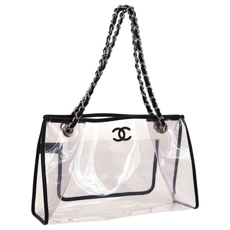 chanel shopper bag 2023|chanel clear tote bag.